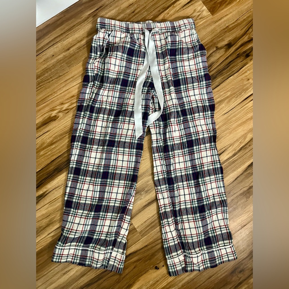 Abercrombie Plaid Flannel Pajama Pants – Size Medium – Cozy Lounge Sleepwear - Picture 2 of 3